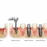 مراحل ایمپلنت دندان