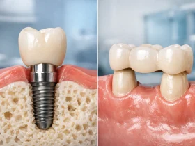 ایمپلنت دندان بهتر است یا بریج