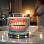 چرا نباید با دندان مصنوعی بخوابیم