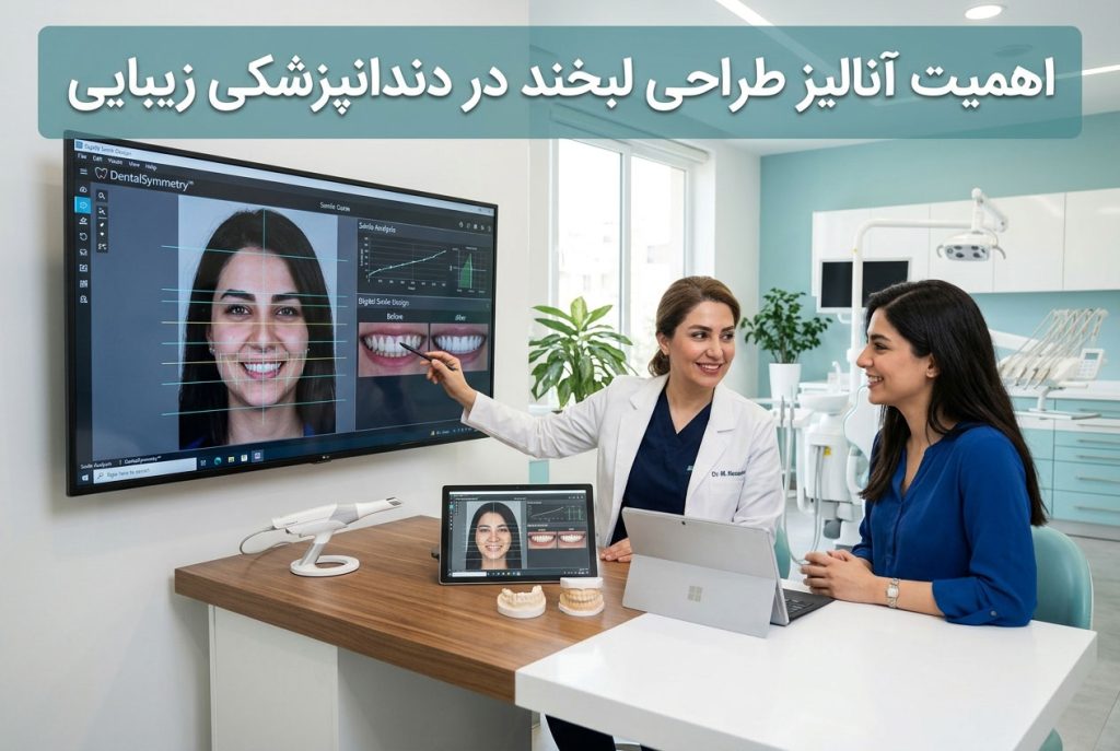 اهمیت آنالیز طراحی لبخند در دندانپزشکی زیبایی