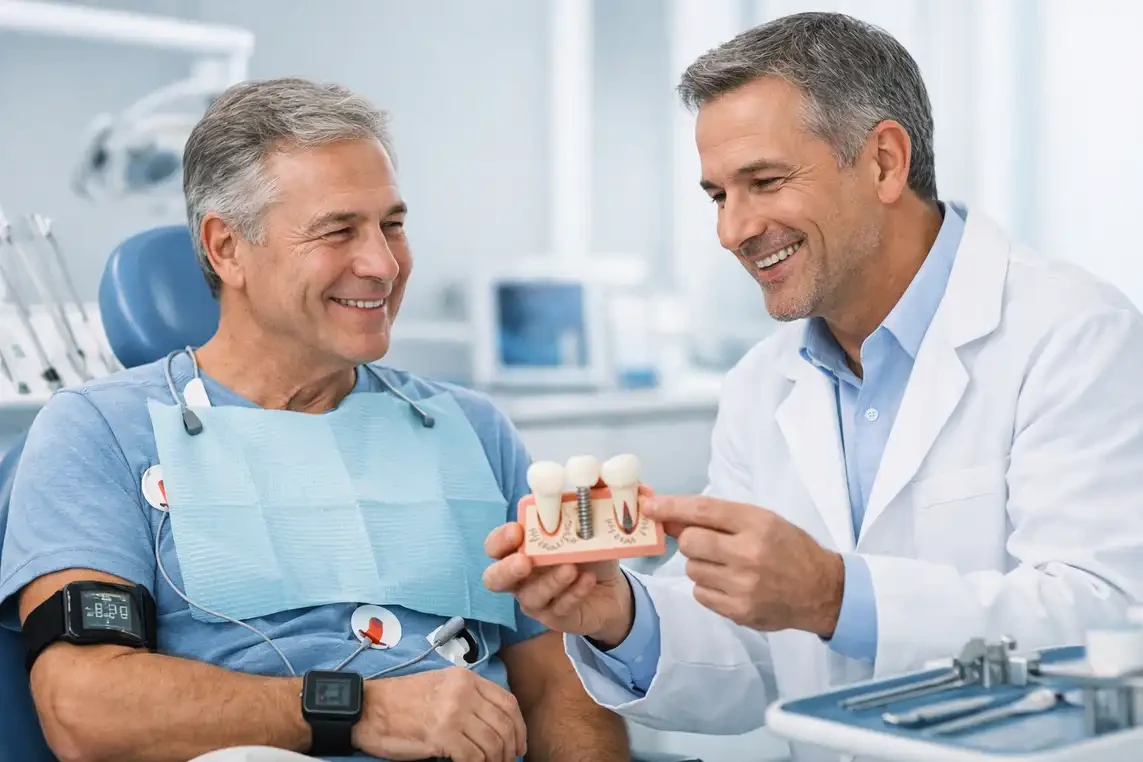 آیا کاشت ایمپلنت دندان برای بیماران قلبی امکانپذیر است