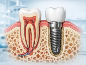 ایمپلنت روی ریشه دندان چیست