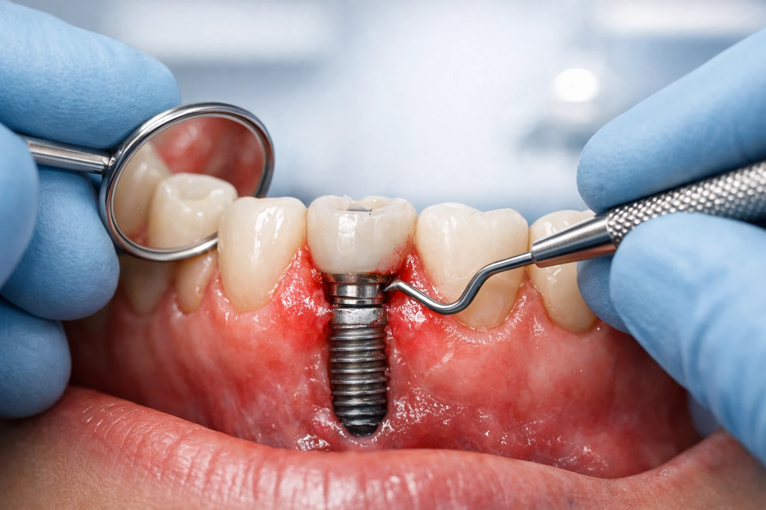 نشانه های خراب شدن ایمپلنت دندان