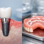 ایمپلنت دندان یا دندان مصنوعی چسبی