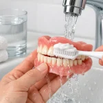 مراقبت از دندان مصنوعی