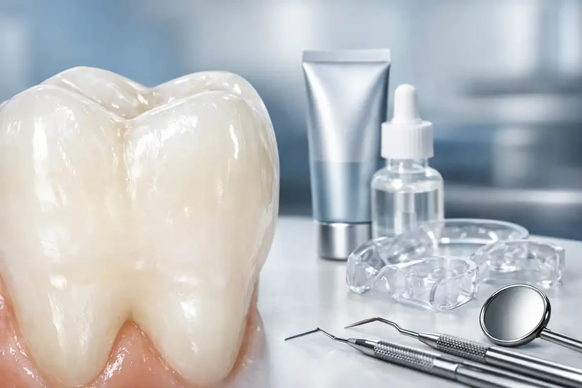 تقویت مینای دندان