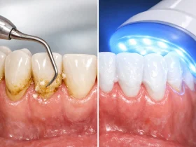 تفاوت جرم‌گیری دندان با بلیچینگ چیست