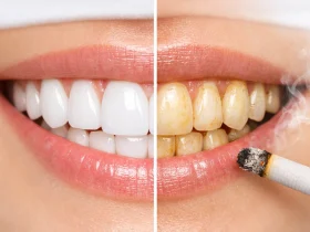 تأثیر سیگار بر لمینت دندان